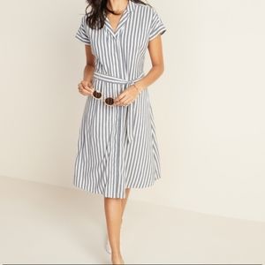 Waist Defined Shirtdress (Old Navy)
